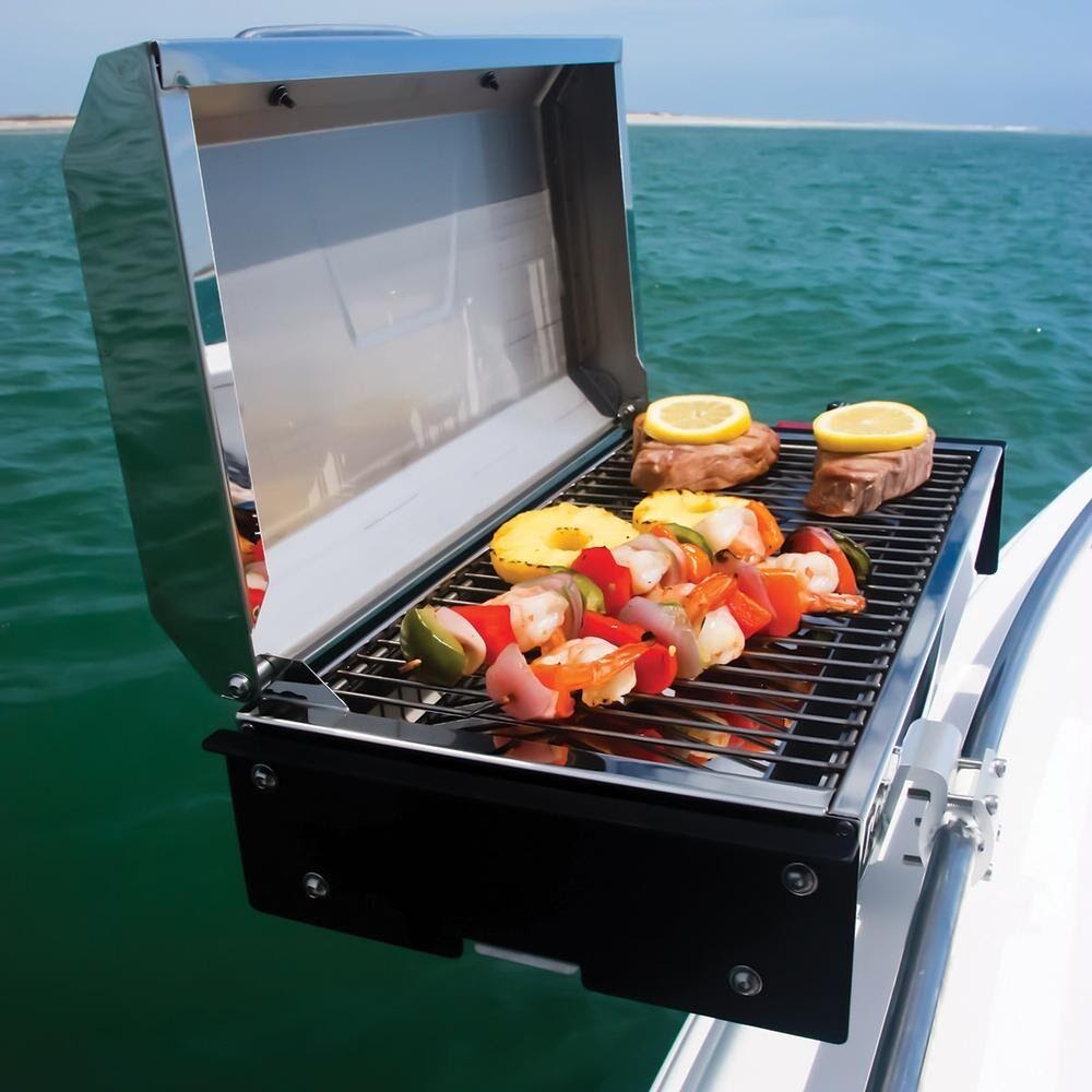 Fencing-Mount Barbecue Grill