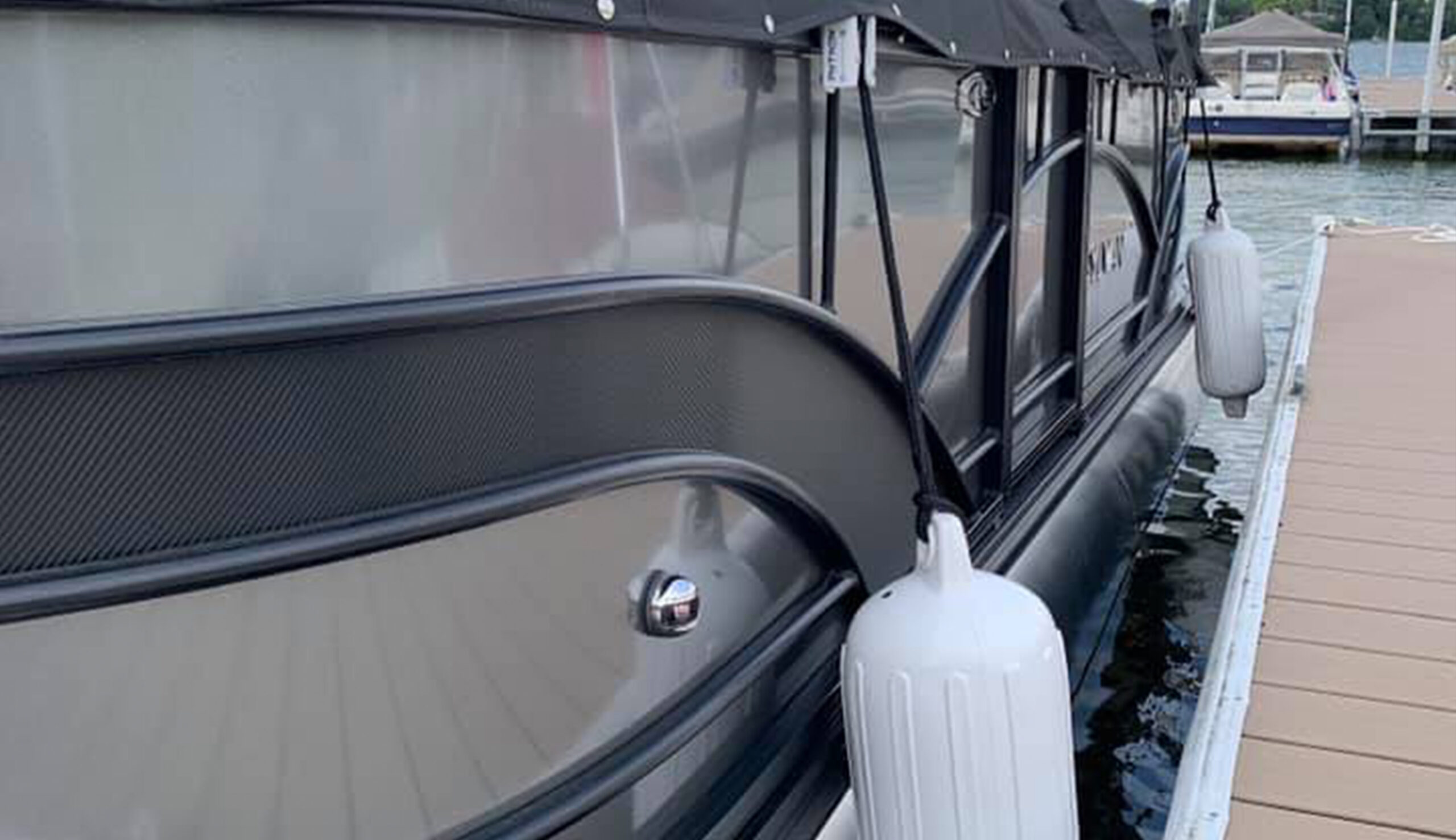 Square Rail Fender Hanger Pontoon Boat Accessories Pontoon Boat Fenders  Clips